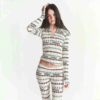 Flohmarktset mit Kaktusfeigen und Skims Baumwollrippen, Henley- und Leggings-Set Flohmarktset mit Kaktusfeigen und Skims Baumwollrippen, Henley- und Leggings-Set