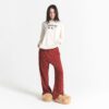 Flohmarktset mit Kaktusmotiv und Skims Boyfriend-Langarmshirt