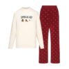 Flohmarktset mit Kaktusmotiv und Skims Boyfriend-Langarmshirt