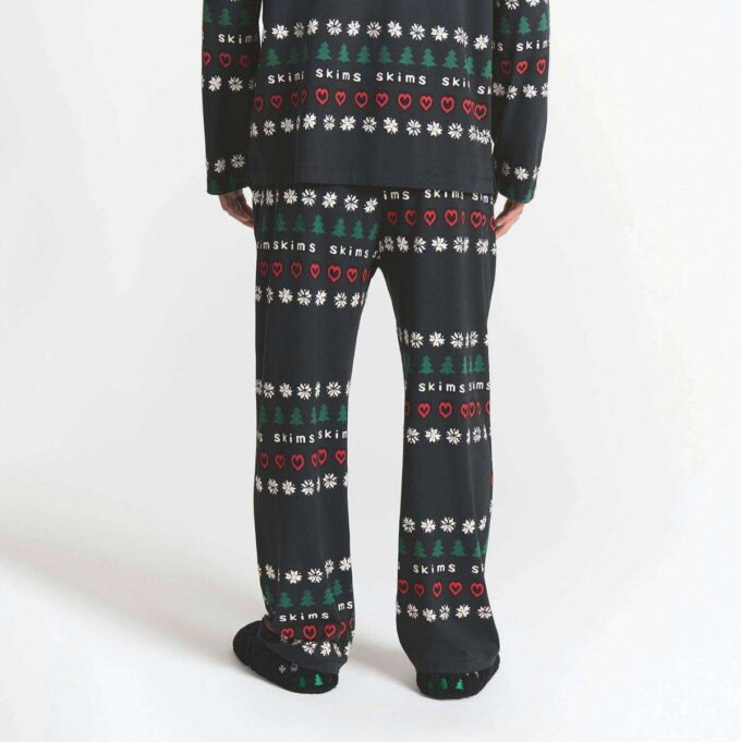 Flohmarktset mit Kaktusmotiv und Skims Jersey-Schlafanzug für Herren Flohmarktset mit Kaktusmotiv und Skims Jersey-Schlafanzug für Herren