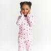 Flohmarktset mit Kaktusmotiv und Skims Plüsch-Pointelle-Set für Kinder (Langarm)