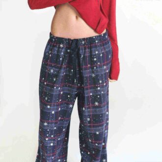 Flohmarktset mit Kaktuspflanze X Skims Skims Schlafanzug-Flanellhosen-Set