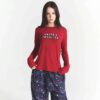 Flohmarktset mit Kaktuspflanze X Skims Skims Schlafanzug-Flanellhosen-Set Flohmarktset mit Kaktuspflanze X Skims Skims Schlafanzug-Flanellhosen-Set