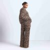 Gemütlicher Oversize-Pullover mit Rundhalsausschnitt Gemütlicher Oversize-Pullover mit Rundhalsausschnitt