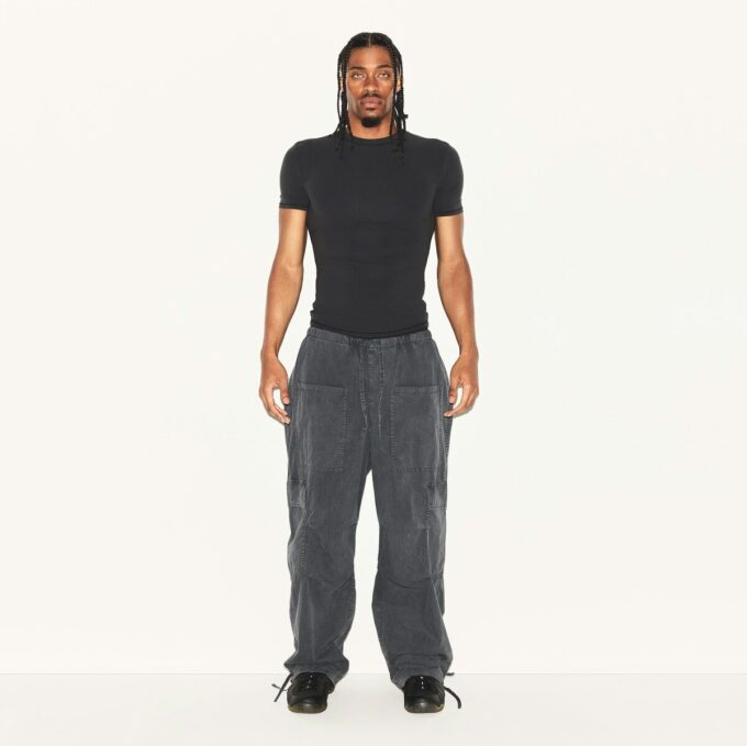 GEWEBTE HERREN-CARGOHOSE