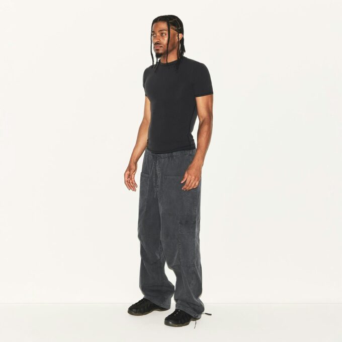 GEWEBTE HERREN-CARGOHOSE