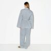 Gewebtes Lounge-Oversize-Wickeltop Gewebtes Lounge-Oversize-Wickeltop