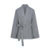 Gewebtes Lounge-Oversize-Wickeltop Gewebtes Lounge-Oversize-Wickeltop