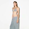 GEWEBTES LOUNGE-TRIAGLE-BRALETTE