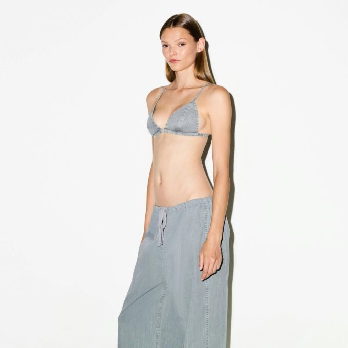 GEWEBTES LOUNGE-TRIAGLE-BRALETTE