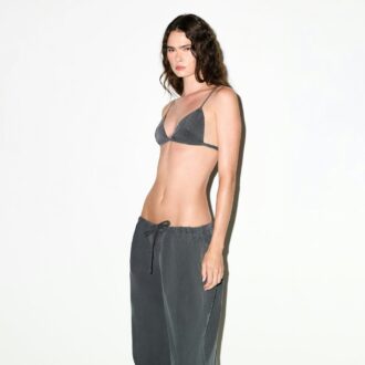 GEWEBTES LOUNGE-TRIAGLE-BRALETTE