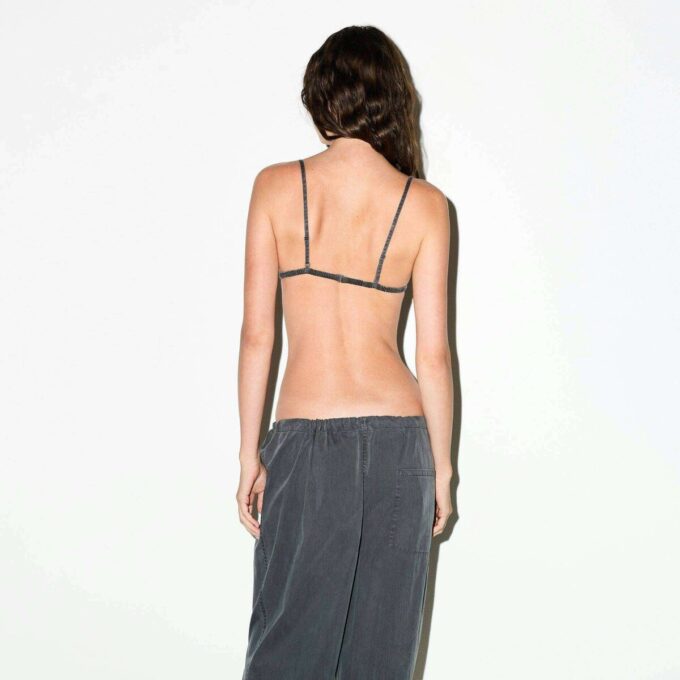 GEWEBTES LOUNGE-TRIAGLE-BRALETTE