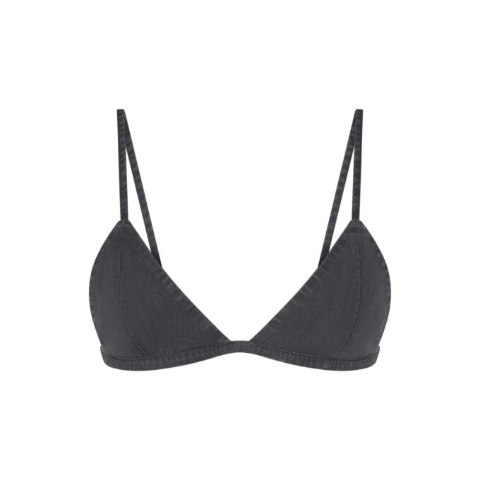 GEWEBTES LOUNGE-TRIAGLE-BRALETTE
