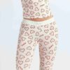 Henley- und Leggings-Set aus Baumwollrippen Henley- und Leggings-Set aus Baumwollrippen
