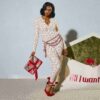 Henley- und Leggings-Set aus Baumwollrippen Henley- und Leggings-Set aus Baumwollrippen