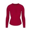 Henley- und Leggings-Set aus Baumwollrippen Henley- und Leggings-Set aus Baumwollrippen