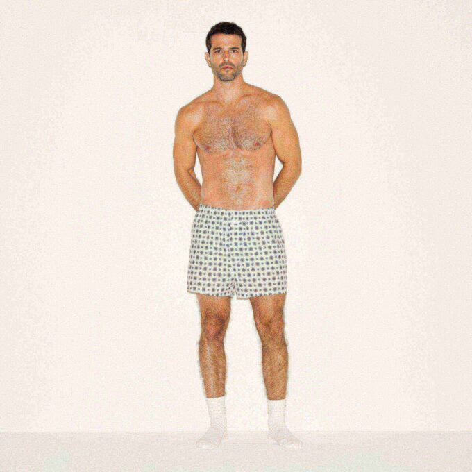 Herren-Boxershorts aus Baumwollpopeline Herren-Boxershorts aus Baumwollpopeline