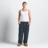Herren-Fleecehose mit geradem Bein, aus schwerem Material Herren-Fleecehose mit geradem Bein, aus schwerem Material