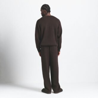 Herrenpullover aus Baumwollstrick