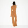 Hose aus Baumwolljersey mit geradem Bein Hose aus Baumwolljersey mit geradem Bein