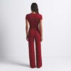 Hose aus Baumwolljersey mit geradem Bein Hose aus Baumwolljersey mit geradem Bein