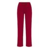 Hose aus Baumwolljersey mit geradem Bein Hose aus Baumwolljersey mit geradem Bein
