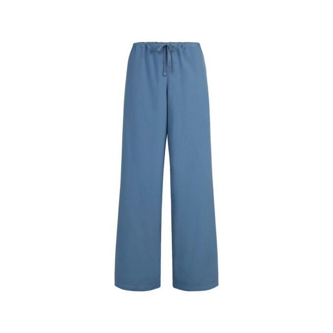 Hose aus Baumwollpopeline mit geradem Bein Hose aus Baumwollpopeline mit geradem Bein