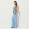 Hose aus French Terry mit geradem Bein Hose aus French Terry mit geradem Bein