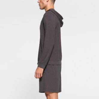 JERSEY LOUNGE HERREN-HOODIE MIT REISSVERSCHLUSS