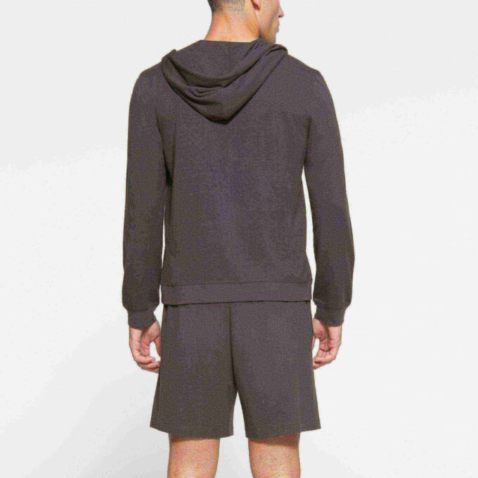 JERSEY LOUNGE HERREN-HOODIE MIT REISSVERSCHLUSS JERSEY LOUNGE HERREN-HOODIE MIT REISSVERSCHLUSS