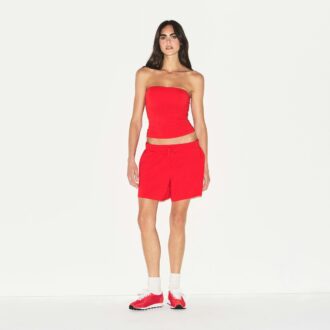 Klassische Shorts aus Baumwolljersey