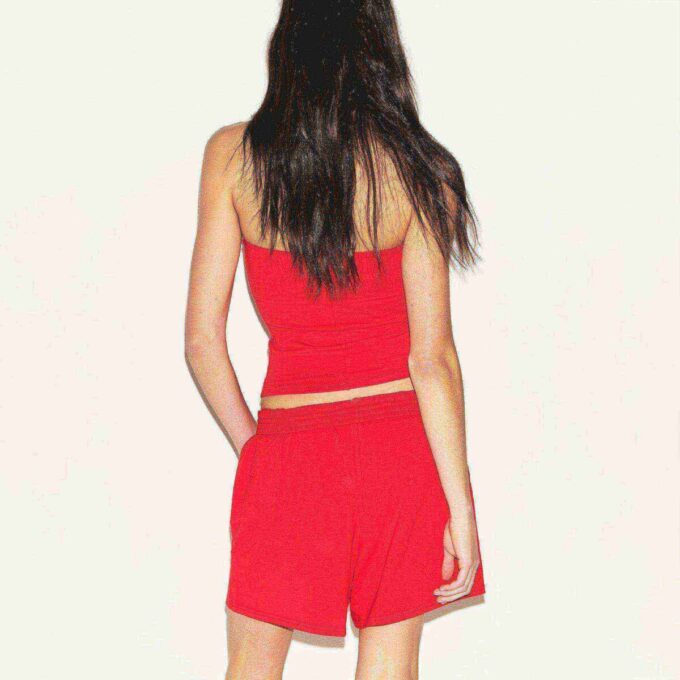 Klassische Shorts aus Baumwolljersey Klassische Shorts aus Baumwolljersey