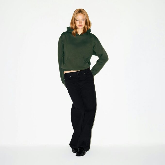 Klassischer Hoodie aus Baumwollfleece Klassischer Hoodie aus Baumwollfleece