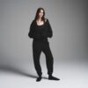 Klassischer Kapuzenpullover aus Baumwollfleece mit Reißverschluss Klassischer Kapuzenpullover aus Baumwollfleece mit Reißverschluss