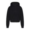 Klassischer Kapuzenpullover aus Baumwollfleece mit Reißverschluss Klassischer Kapuzenpullover aus Baumwollfleece mit Reißverschluss