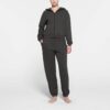 Klassischer Kapuzenpullover aus französischem Frottee mit Reißverschluss Klassischer Kapuzenpullover aus französischem Frottee mit Reißverschluss