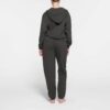 Klassischer Kapuzenpullover aus französischem Frottee mit Reißverschluss Klassischer Kapuzenpullover aus französischem Frottee mit Reißverschluss