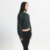 Klassischer Rundhalsausschnitt aus Baumwollfleece Klassischer Rundhalsausschnitt aus Baumwollfleece