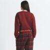 Klassischer Rundhalsausschnitt aus Baumwollfleece Klassischer Rundhalsausschnitt aus Baumwollfleece