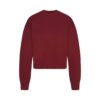 Klassischer Rundhalsausschnitt aus Baumwollfleece Klassischer Rundhalsausschnitt aus Baumwollfleece