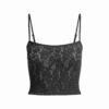 Kurzes, gestricktes Spitzen-Top Kurzes, gestricktes Spitzen-Top