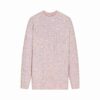 Kuscheliger, leichter Oversize-Zopfstrickpullover mit Rundhalsausschnitt Kuscheliger, leichter Oversize-Zopfstrickpullover mit Rundhalsausschnitt