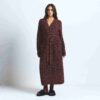 Kuscheliger Strickbademantel für Damen und Herren Kuscheliger Strickbademantel für Damen und Herren