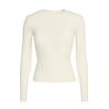 Langarm-T-Shirt aus Baumwolljersey Langarm-T-Shirt aus Baumwolljersey