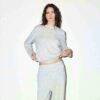 LANGARM-T-SHIRT MIT FREUND-SCHNITTEN LANGARM-T-SHIRT MIT FREUND-SCHNITTEN