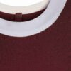 Langes Kleid mit weichem Lounge-Stil, T-Shirt-Ausschnitt Langes Kleid mit weichem Lounge-Stil, T-Shirt-Ausschnitt