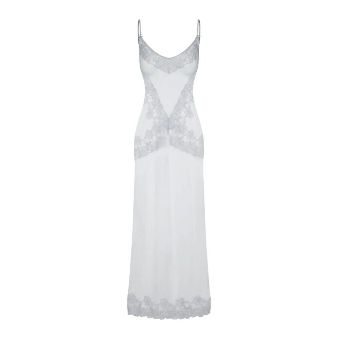 Langes Unterkleid aus bestickter Lingerie Langes Unterkleid aus bestickter Lingerie
