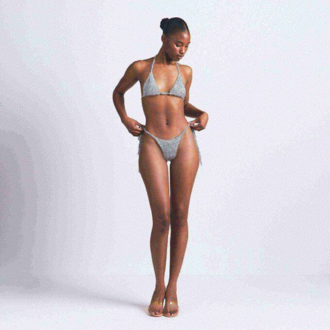 LASSEL BRALETTE UND STRING-SET