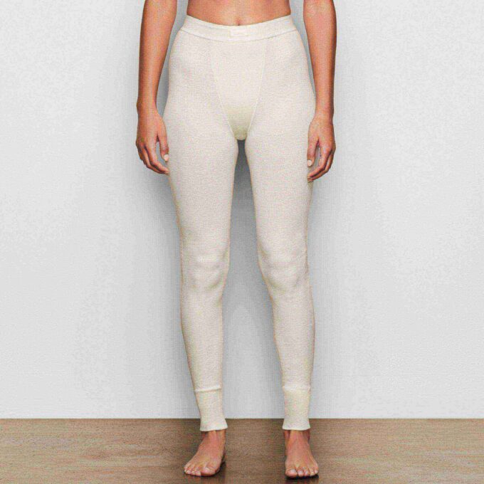 Leggings aus Baumwollrippen Leggings aus Baumwollrippen