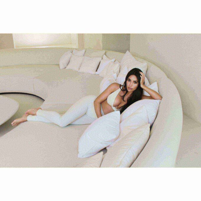 Leggings aus Baumwollrippen Leggings aus Baumwollrippen